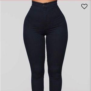 Fashion nova super high waist skinnies